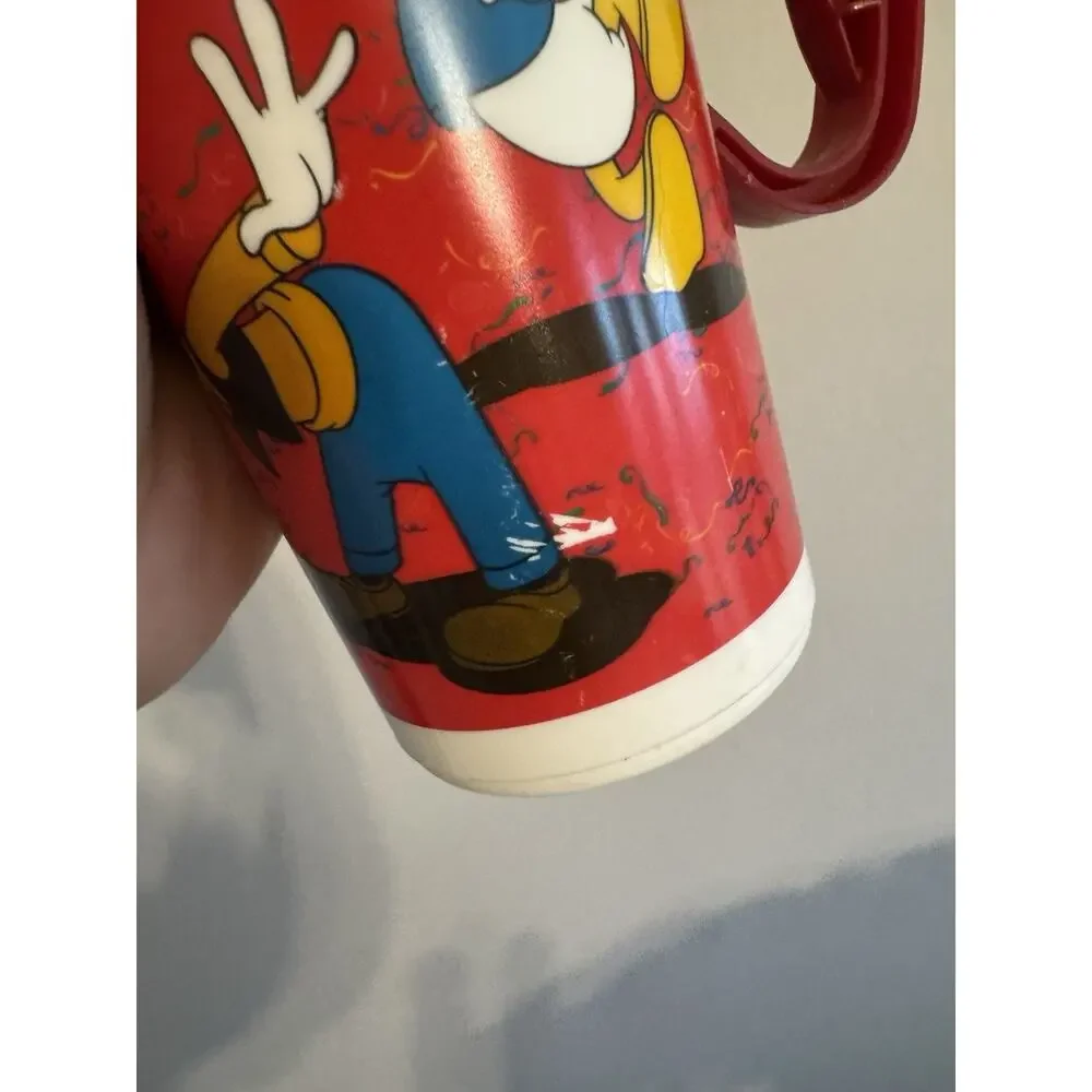 Whirley Disney Parks Refillable Travel Cup Mug - Mickey Mouse Minnie Donald 2009